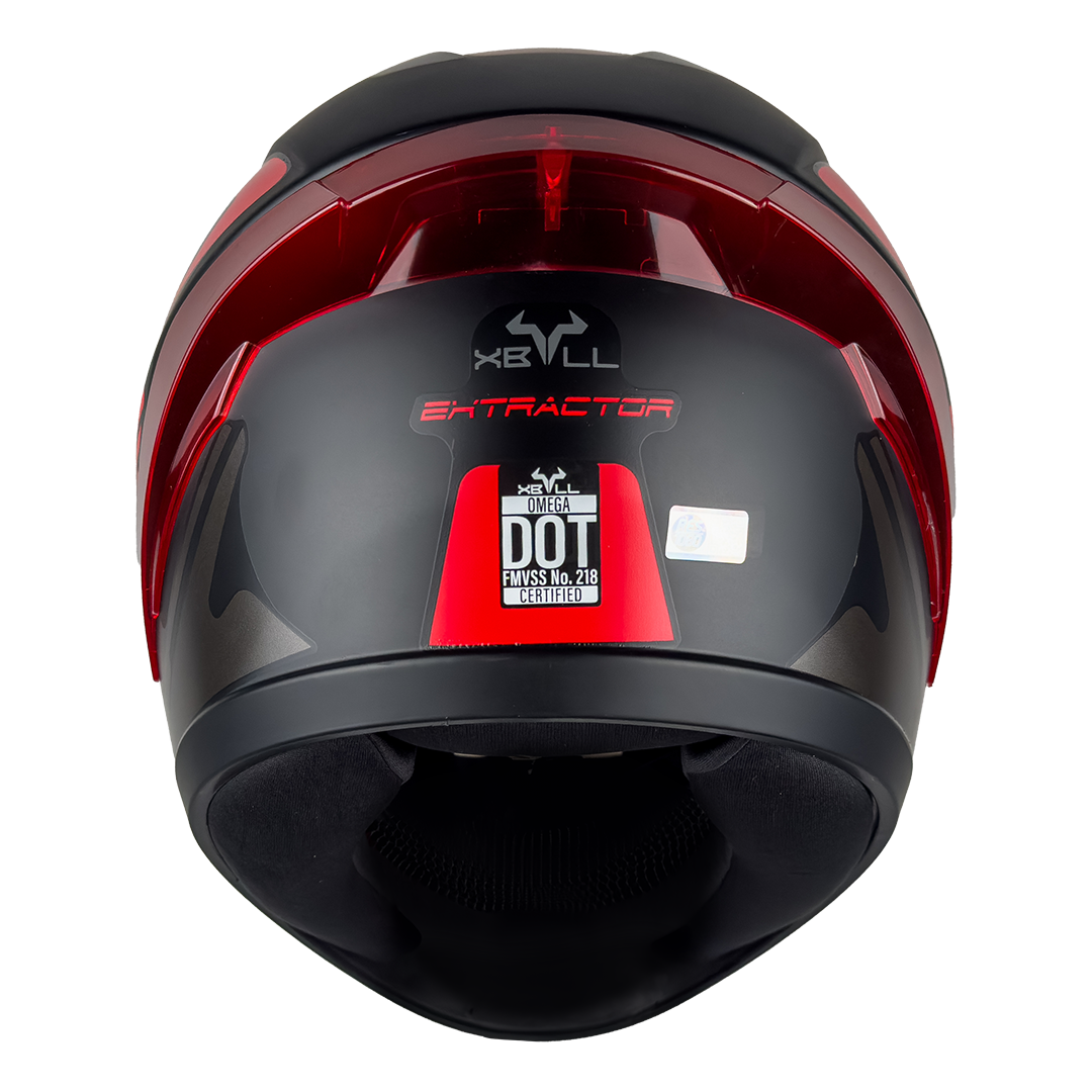 XBULL CASCO OMEGA EXTRACTOR ROJO