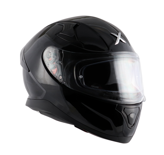 CASCO APEX NEGRO SOLIDO