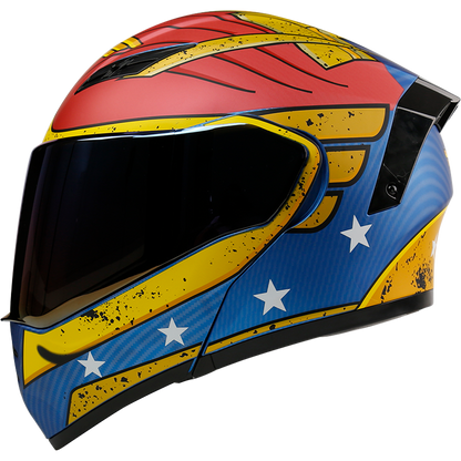 CASCO ESTELAR DC WONDER WOMAN - MUJER MARAVILLA Cascos KOV + de motociclista
