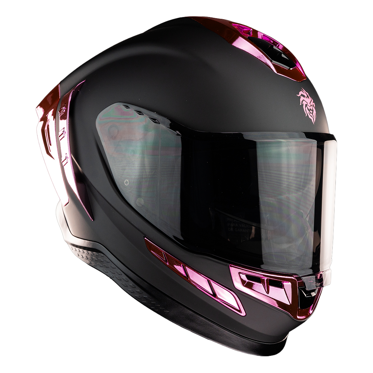 CASCO EKHO NEGRO ROSA 2