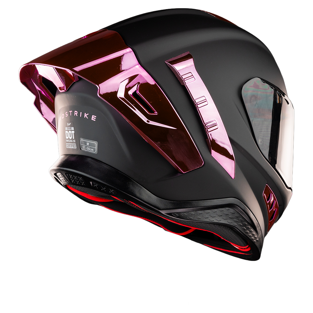 CASCO EKHO NEGRO ROSA 6