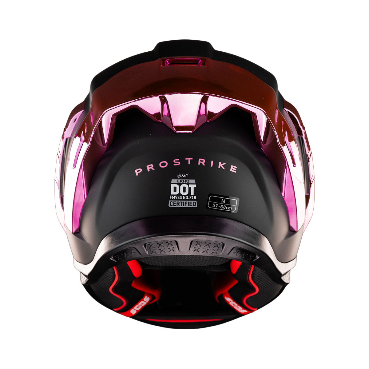 CASCO EKHO NEGRO ROSA 7