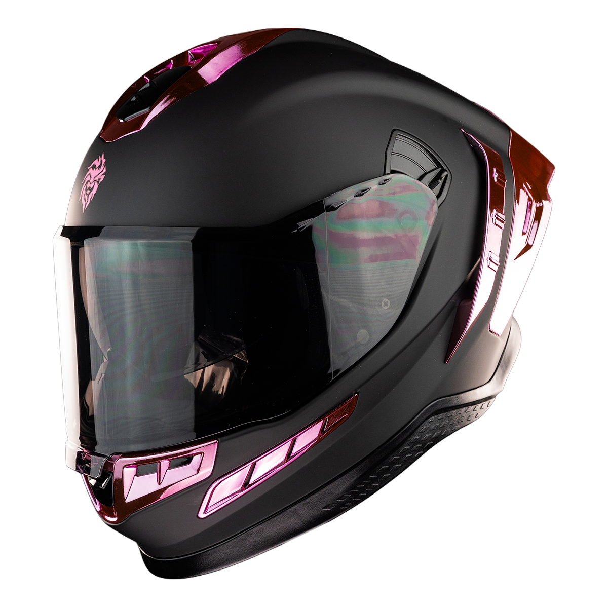 CASCO EKHO NEGRO ROSA 5