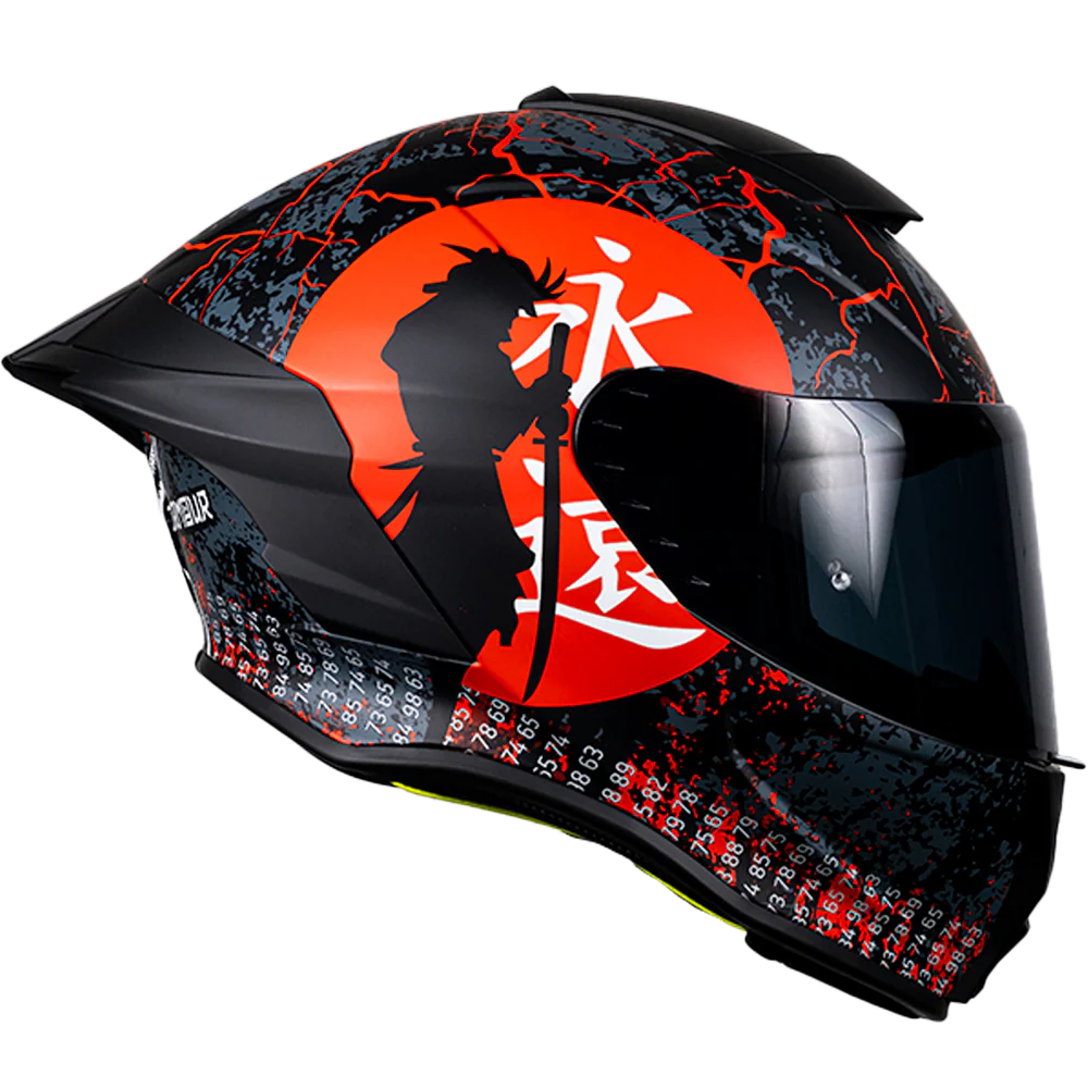 CASCO BUSTER RIDER ARMOUR ROJO