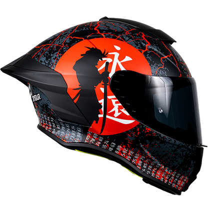 CASCO BUSTER RIDER ARMOUR ROJO
