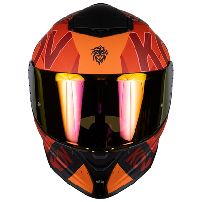 CASCO BUSTER FLOW ROJO Cascos KOV + de motociclista
