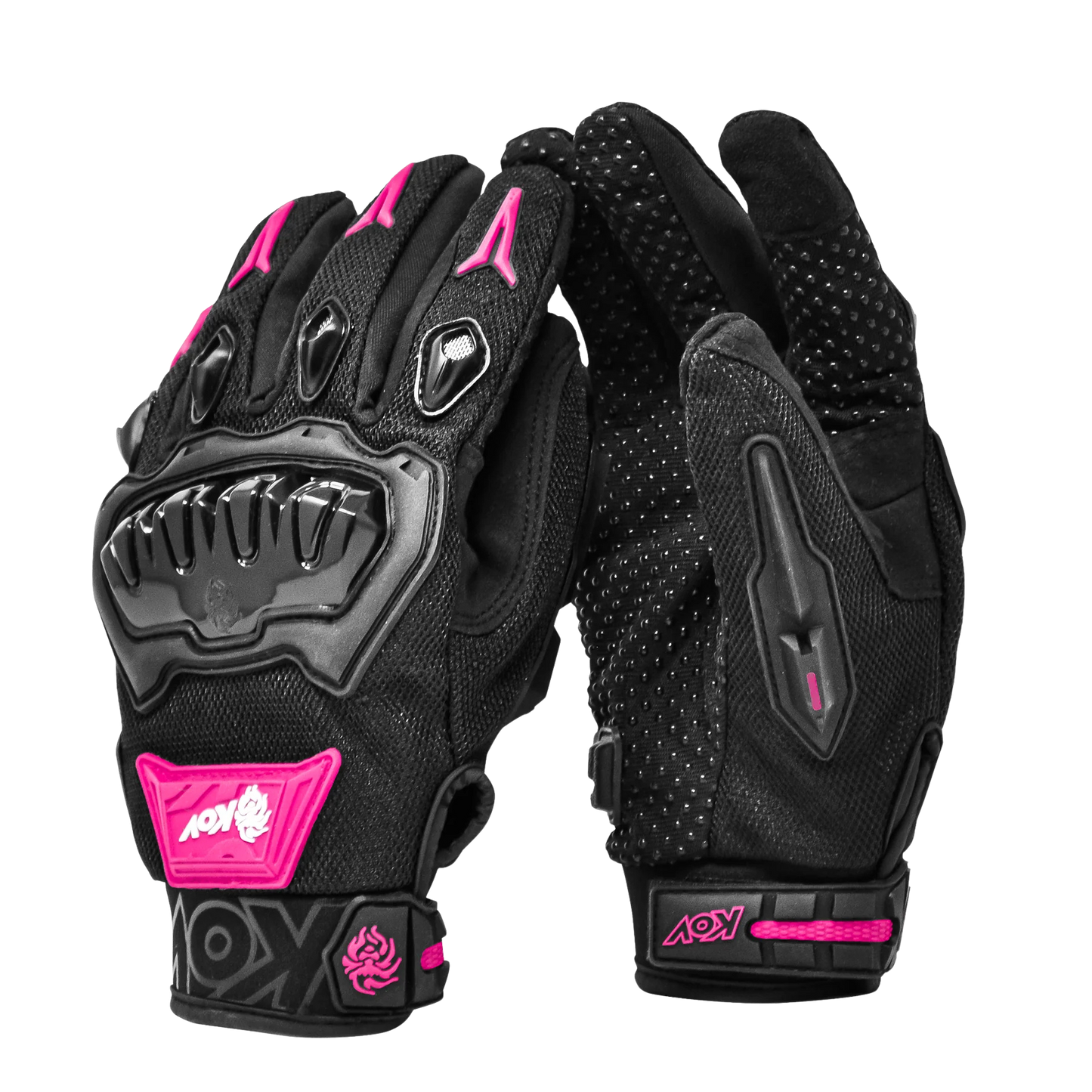 GUANTE KOV DELTA NEGRO / ROSA