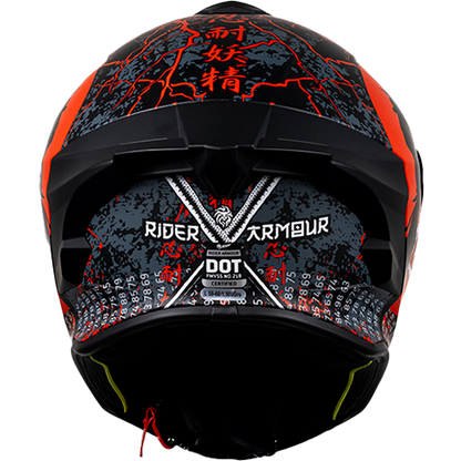 CASCO BUSTER RIDER ARMOUR Cascos KOV + de motociclista