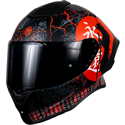 CASCO BUSTER RIDER ARMOUR ROJO