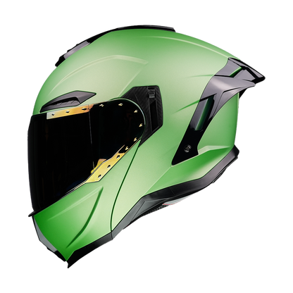 CASCO APOLO VERDE Cascos KOV + de motociclista