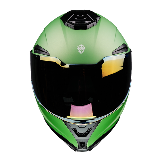 CASCO APOLO VERDE Cascos KOV + de motociclista