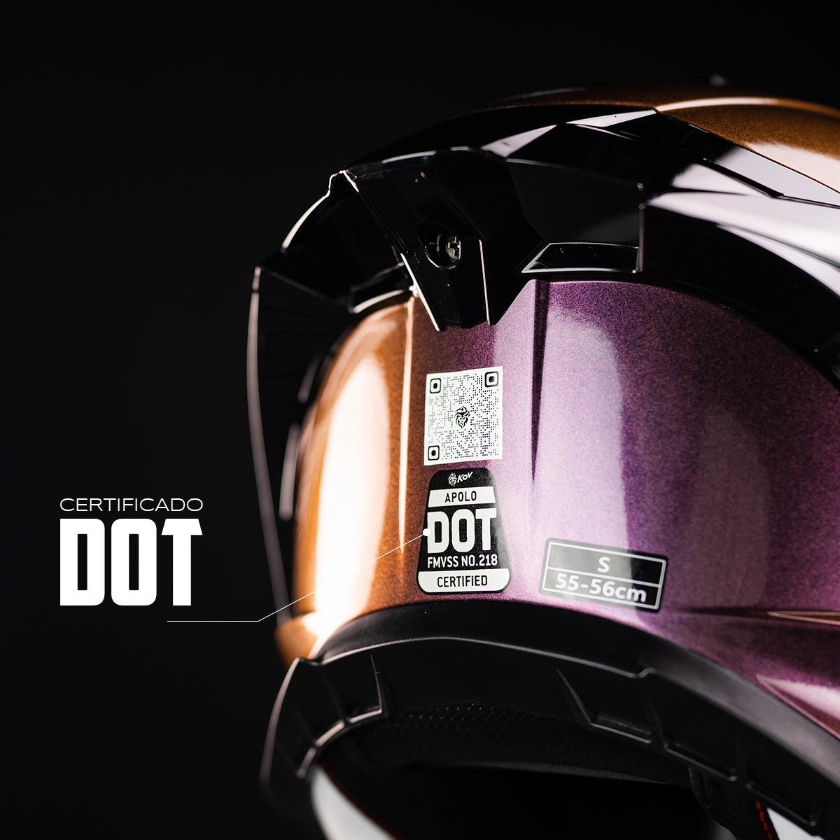 CASCO APOLO ROSA AURA 13