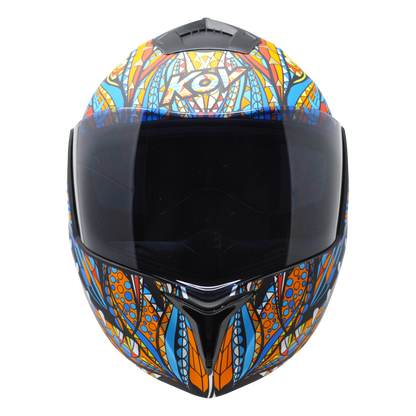 CASCO STEALTH ALEBRIJE AZUL Cascos KOV + de motociclista