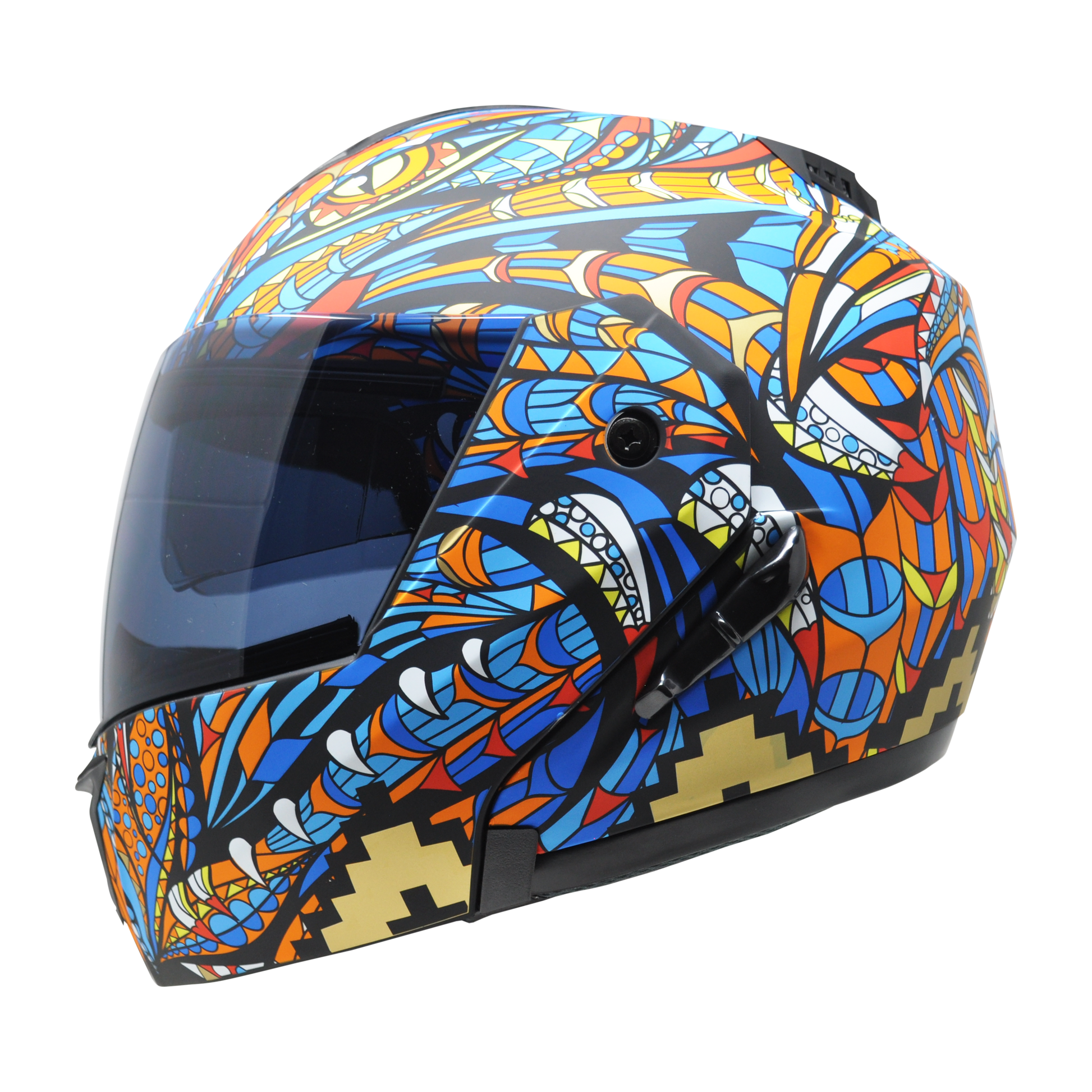 CASCO STEALTH ALEBRIJE AZUL Cascos KOV + de motociclista