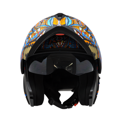 CASCO STEALTH ALEBRIJE AZUL Cascos KOV + de motociclista