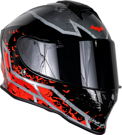 DC CASCO KROON BATMAN ROJO