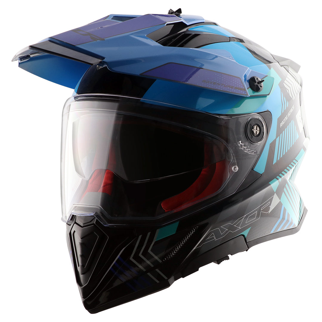 CASCO X CROSS GAMBLING AZUL