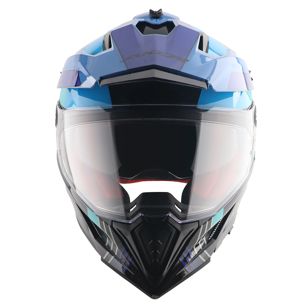 CASCO X CROSS GAMBLING AZUL