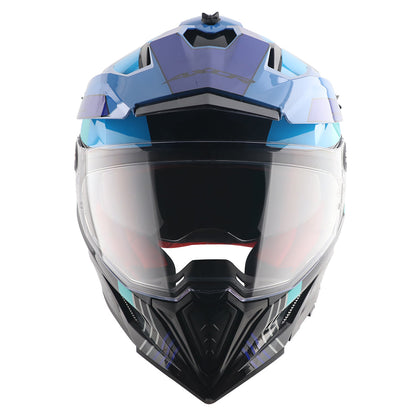 CASCO X CROSS GAMBLING AZUL