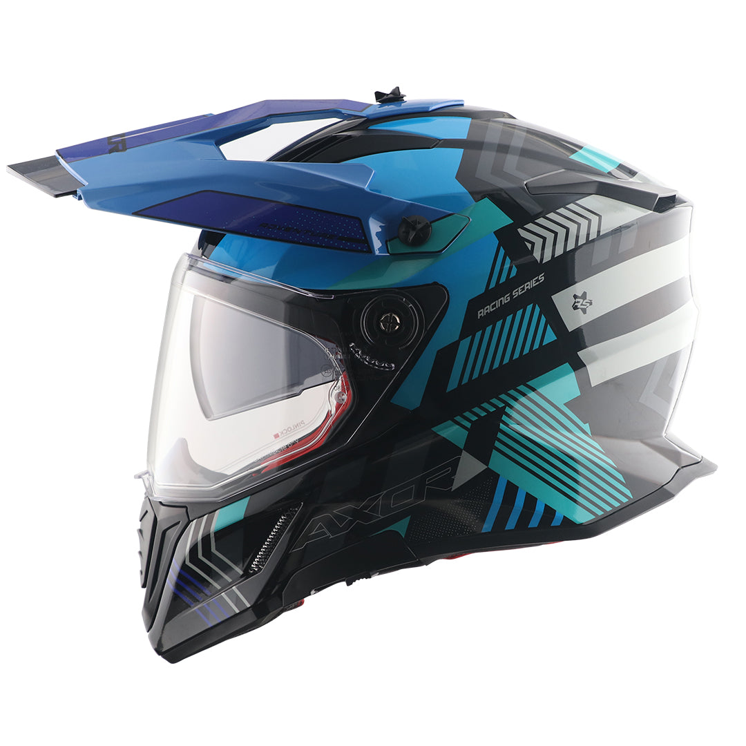 CASCO X CROSS GAMBLING AZUL