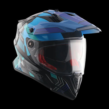 CASCO X CROSS GAMBLING AZUL