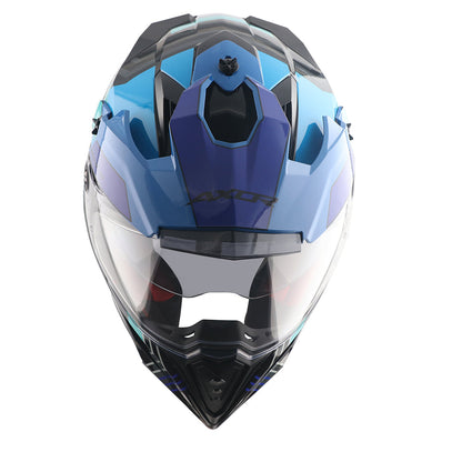 CASCO X CROSS GAMBLING AZUL