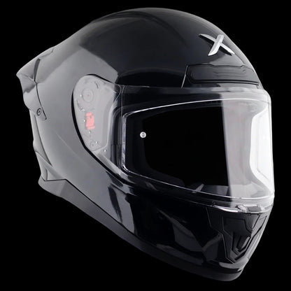 CASCO SABER NEGRO SOLIDO
