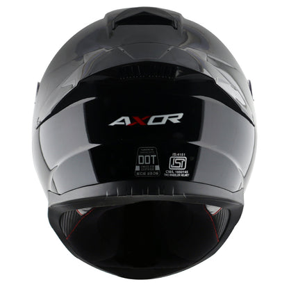 CASCO SABER NEGRO SOLIDO