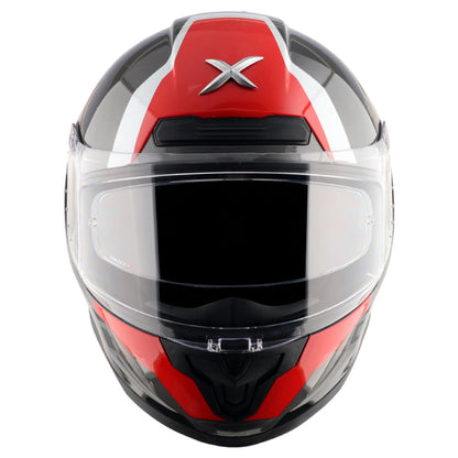 CASCO SABER SPARK NEGRO/ROJO