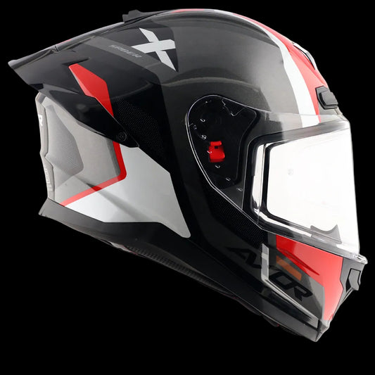 CASCO SABER SPARK NEGRO/ROJO