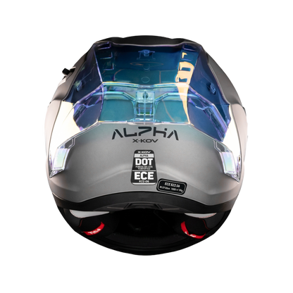 CASCO ALPHA GRIS MATE 6