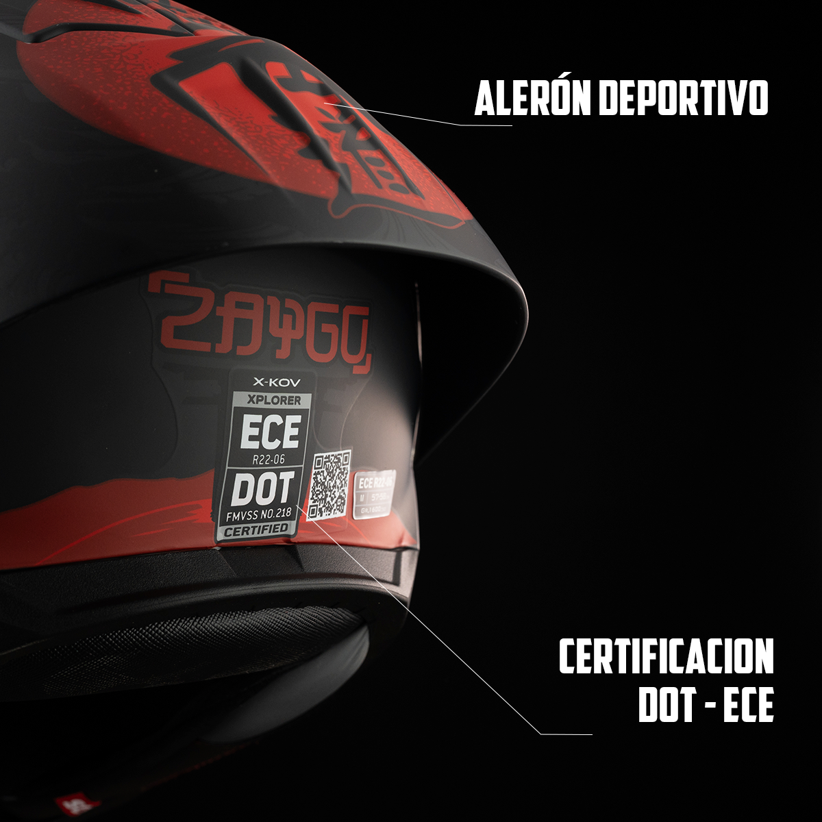 CASCO EXPLORER ZAYGO NEGRO 10