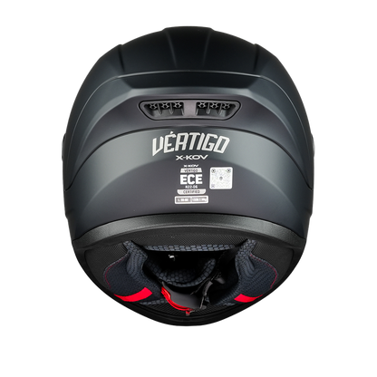 CASCO VÉRTIGO NEGRO MATE Cascos X-KOV + de motociclista
