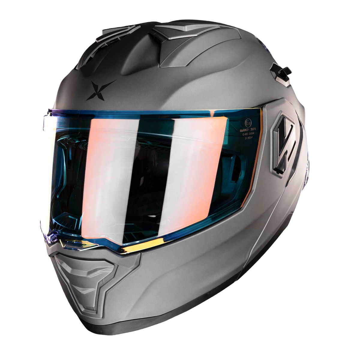 CASCO ALPHA GRIS MATE 8