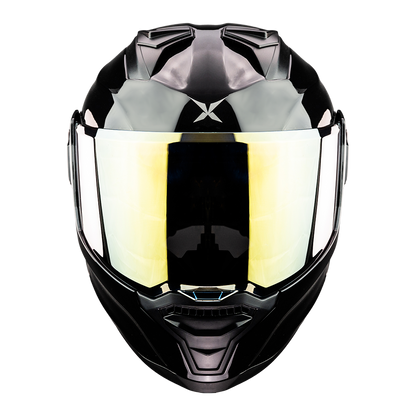 CASCO ALPHA NEGRO GLOSSY 3