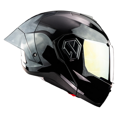 CASCO ALPHA NEGRO GLOSSY 1