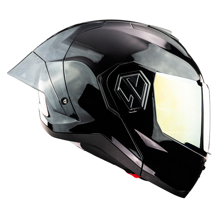 CASCO ALPHA NEGRO GLOSSY 1