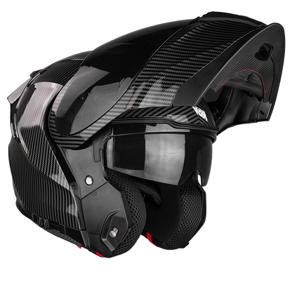 CASCO APEX CARBÓN NEGRO Cascos KOV + de motociclista