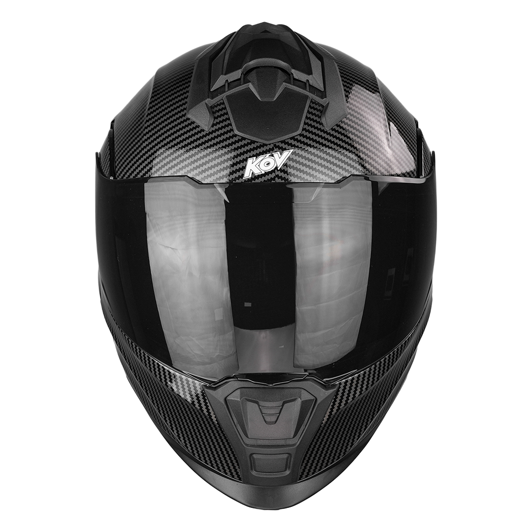 CASCO APEX CARBÓN NEGRO Cascos KOV + de motociclista