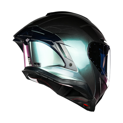CASCO APOLO CAMALEON VERDE Cascos KOV + de motociclista