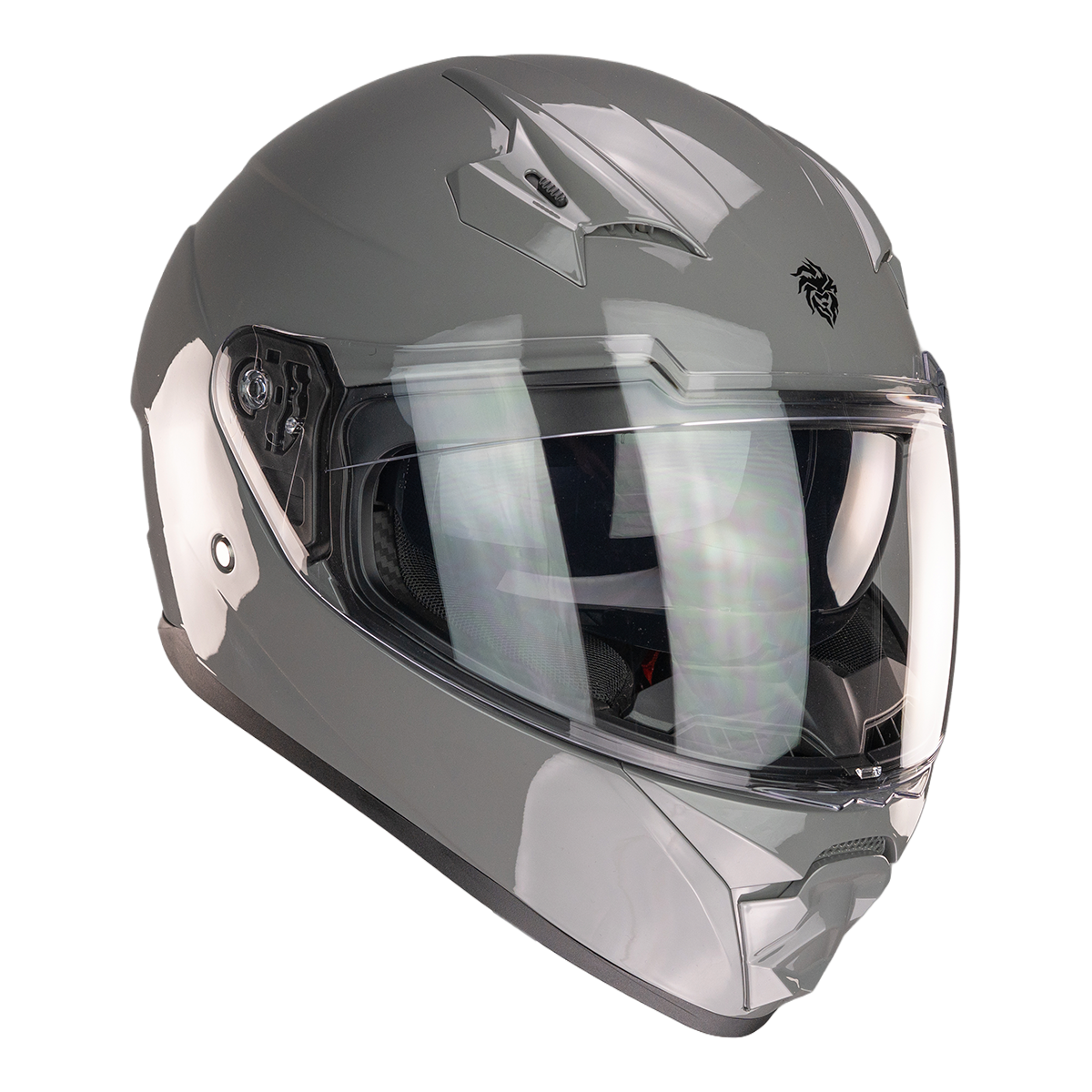 CASCO BETA GRIS BRILLANTE Cascos KOV + de motociclista