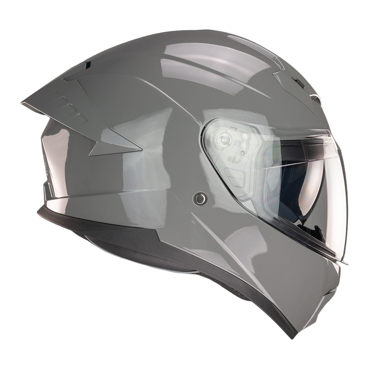 CASCO BETA GRIS BRILLANTE Cascos KOV + de motociclista