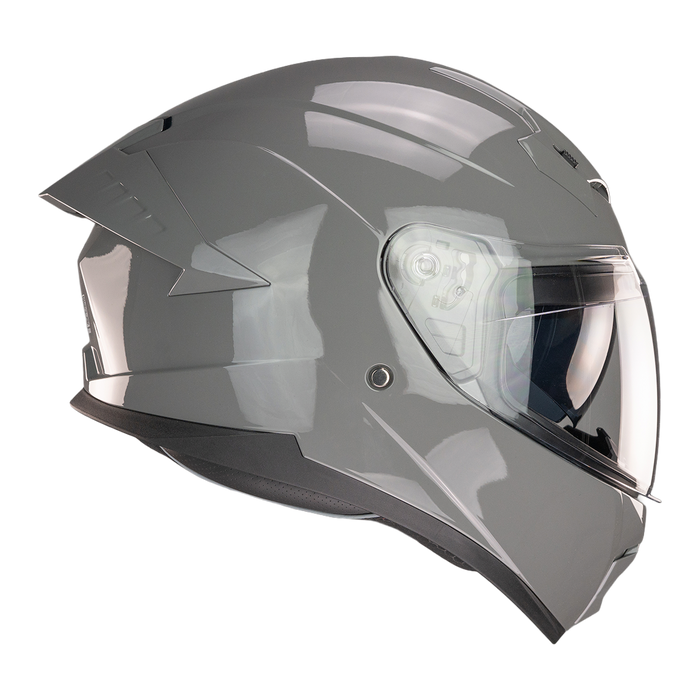 CASCO BETA GRIS BRILLANTE Cascos KOV + de motociclista