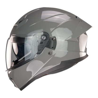 CASCO BETA GRIS BRILLANTE Cascos KOV + de motociclista