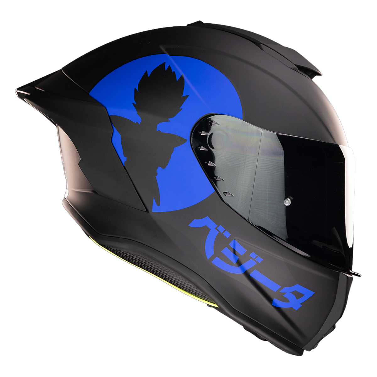 Kit Fusión Saiyajin Cascos KOV + de motociclista