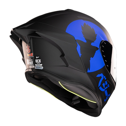 CASCO BUSTER VEGETA DRAGON BALL Z Cascos KOV + de motociclista