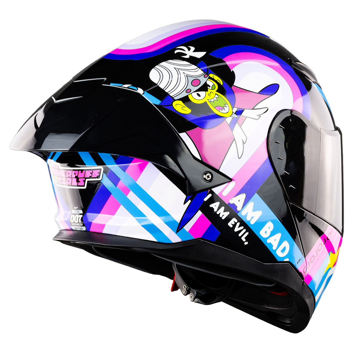 CASCO STARK MOJOJOJO NEGRO 6