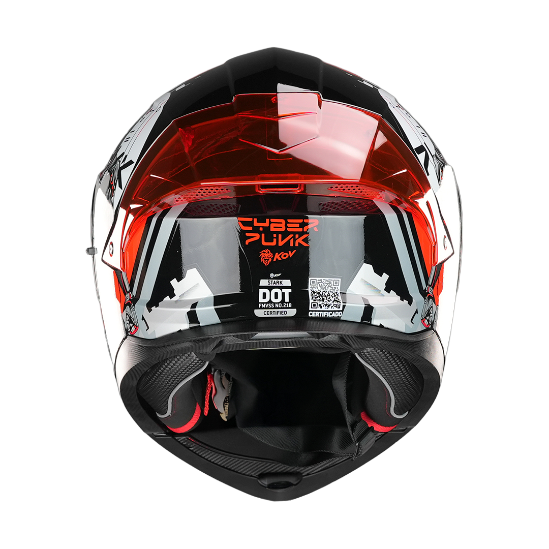 CASCO STARK CYBER CYBER PUNK Cascos KOV + de motociclista