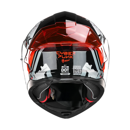 CASCO STARK CYBER CYBER PUNK Cascos KOV + de motociclista