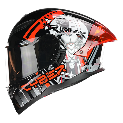 CASCO STARK CYBER CYBER PUNK Cascos KOV + de motociclista